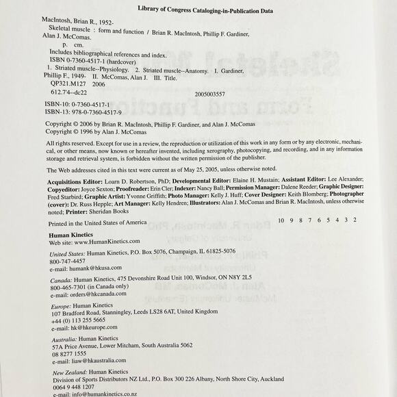 Skeletal Muscle: Form and Function - 2nd Edition - Picture 5 of 8